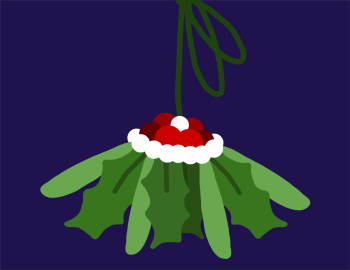 Houx et Gui de Noël